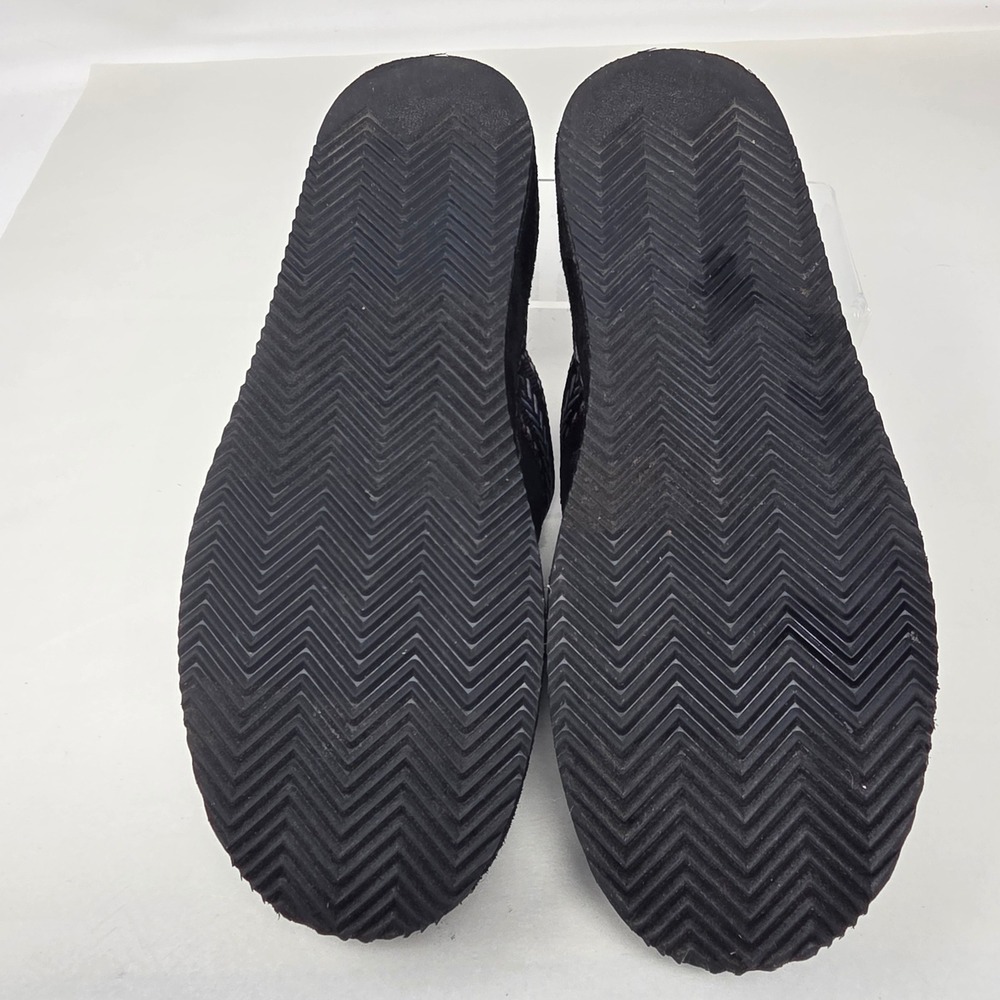Skechers BOBS Ice Angel Womens 8.5 Black Memory Foam Platform Slipper 114560 - Picture 8 of 16